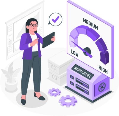 Data risk assessment dashboard